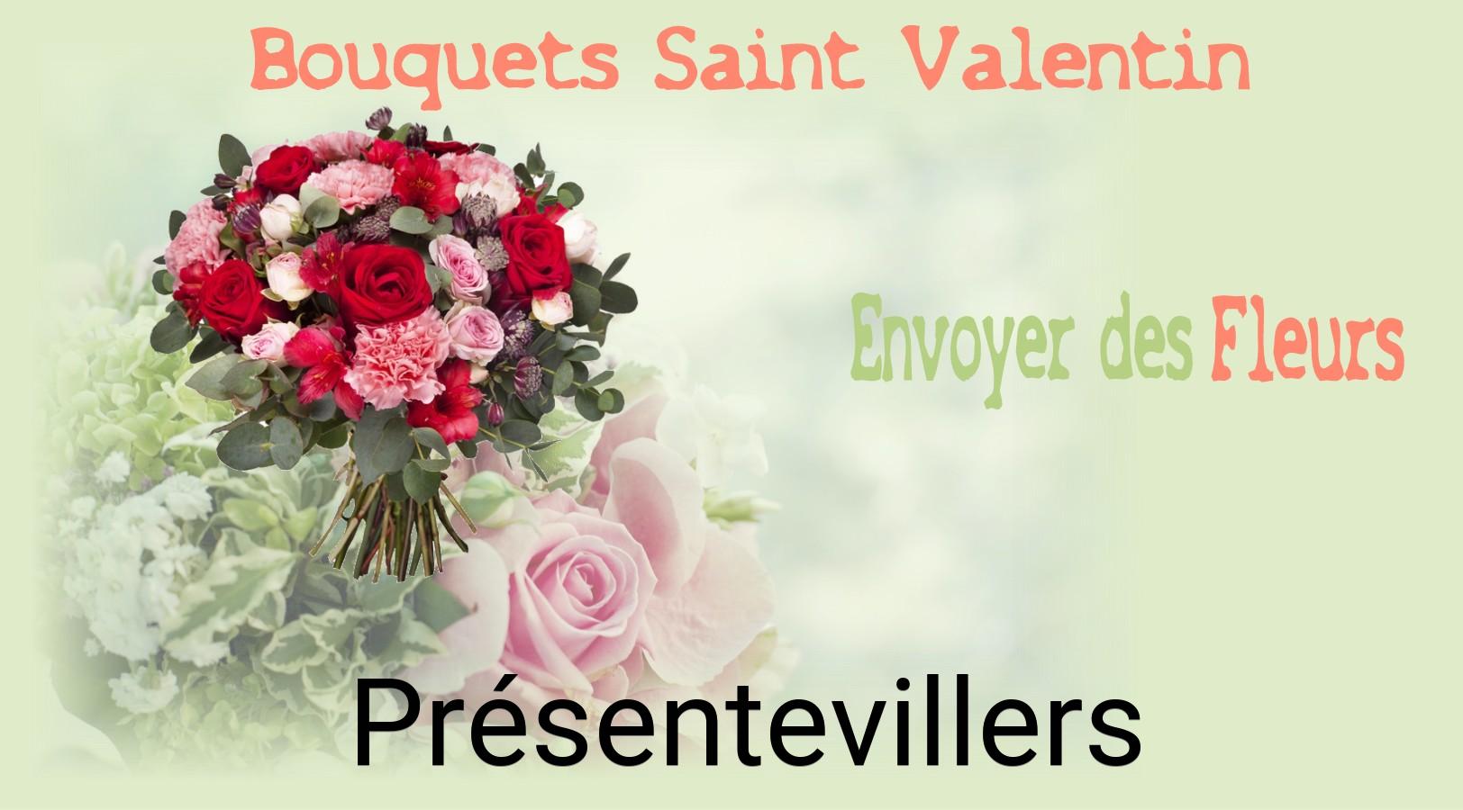 Roses de Saint-Valentin livrées à Présentevillers